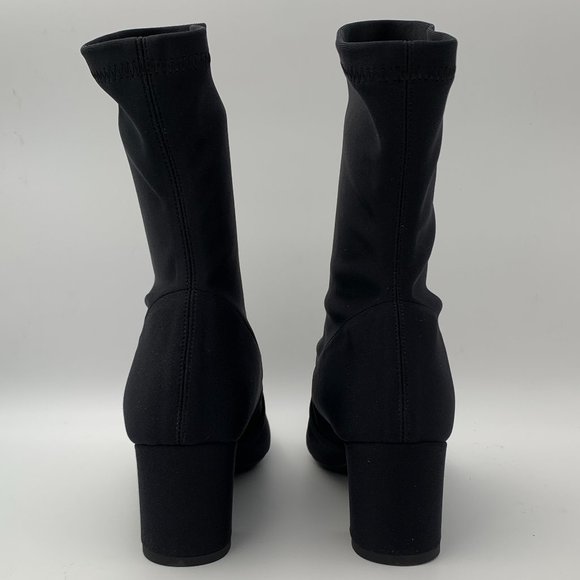 ROBERTO DELLA CROCE Sock Ankle boots Black Size 10.5/41 - Picture 7 of 8